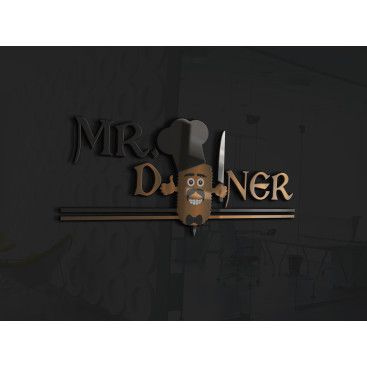 MR DÖNER ' E LOGO TASARIMI yarışmasına tasarımcı GhostSpy tarafından sunulan  tasarım 