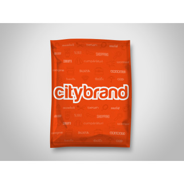 kargo poşeti logo tasarımı yarışmasına tasarımcı grfkismail tarafından sunulan  tasarım 