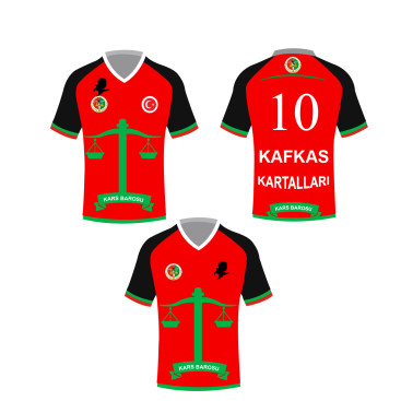 KARS BAROSU FUTBOL TAKIMI FORMA TASARIMI yarışmasına tasarımcı / AEDENİZ / tarafından sunulan  tasarım 