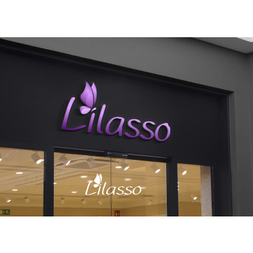 ''LİLASSO'' MARKASI İÇİN LOGO-KARTVİZİT yarışmasına tasarımcı grfkismail tarafından sunulan  tasarım