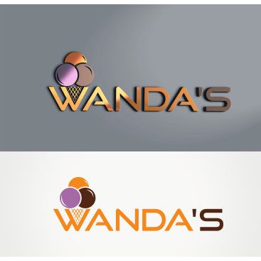 DONDURMA FİRMASI İÇİN ÖZGÜN LOGO TASARIM yarışmasına tasarımcı kuzfe35 tarafından sunulan  tasarım 