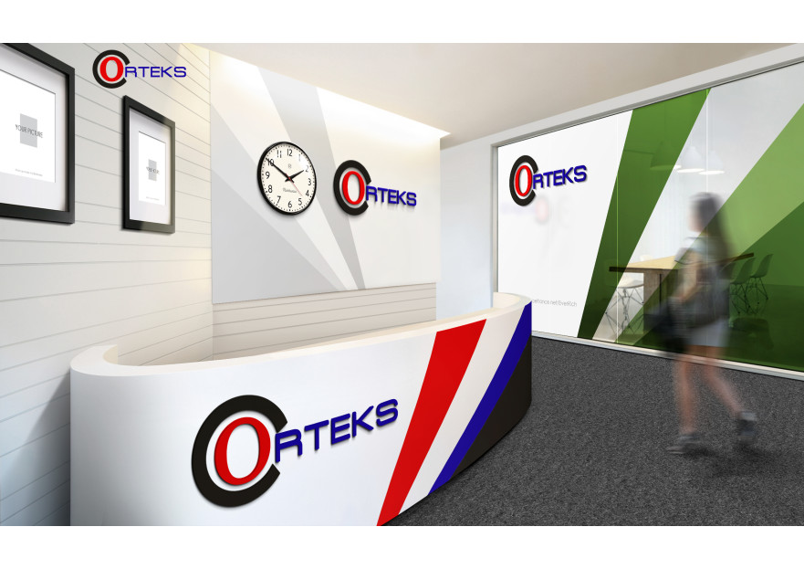 Orteks Logo yarışmasına tasarımcı 724 Designer tarafından sunulan  tasarım 