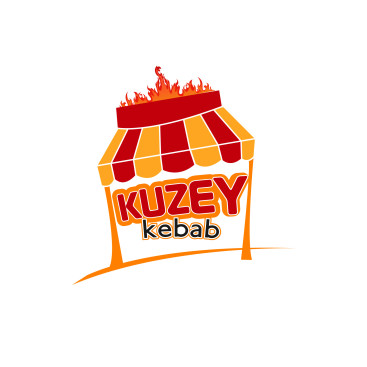 Fast food restaurant için logo tasarım  yarışmasına tasarımcı rainboy tarafından sunulan  tasarım 