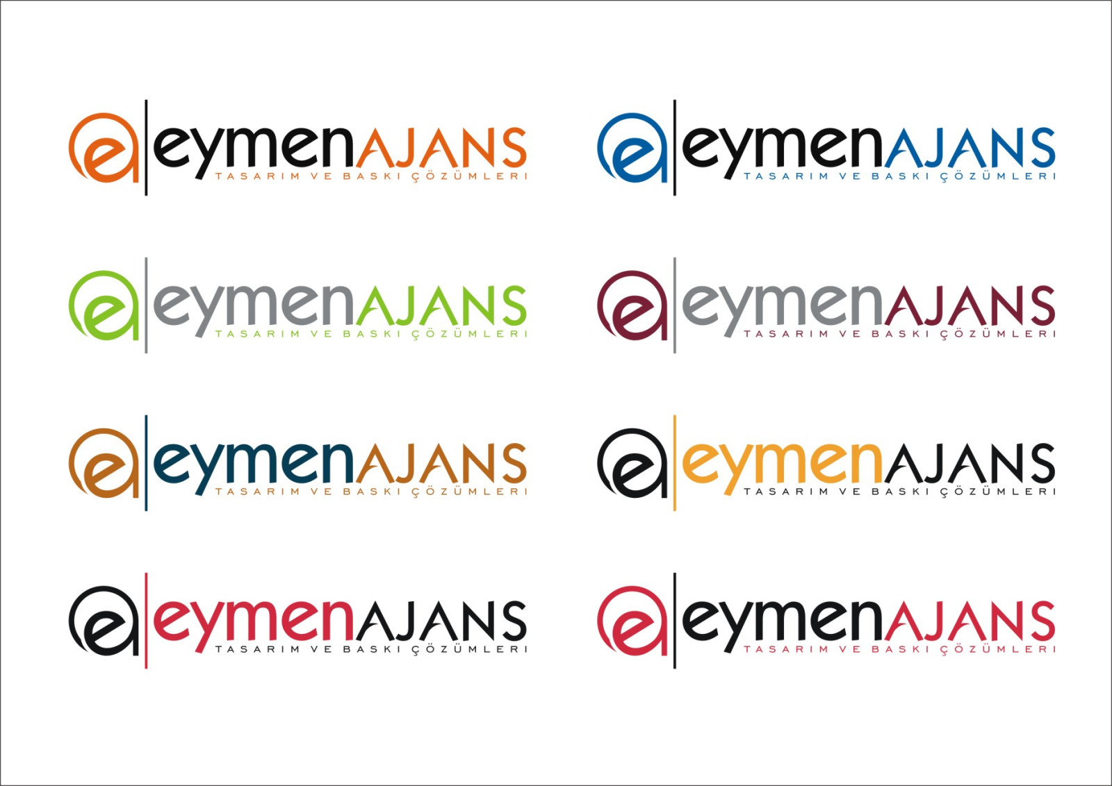 Tasarlayan RΛPİDO-Eymen Ajans Yeni Logo Tasarımı