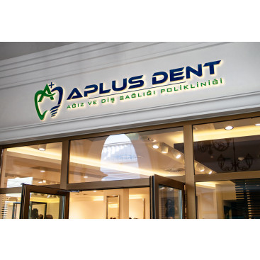 Diş klinigi logosu yarışmasına tasarımcı A.Güler tarafından sunulan  tasarım 