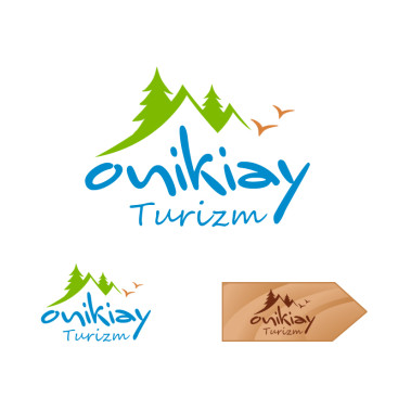 oniki ay ( 12 ay ) turizm logo çalışması yarışmasına tasarımcı ibrc_tasarim tarafından sunulan  tasarım 