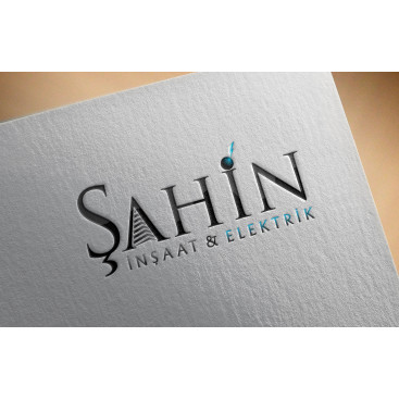Şahin Elektrik Logo Tasarımı yarışmasına tasarımcı crown tarafından sunulan  tasarım 