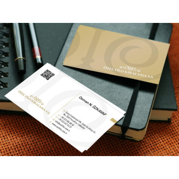 Özel Filo'nun kartvizit tasarımı yarışmasına tasarımcı TnrTrk tarafından sunulan  tasarım 