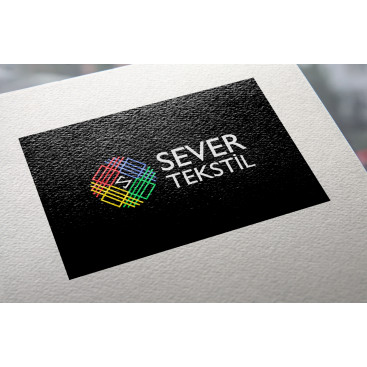 Tekstil firma logosu yarışmasına tasarımcı SZR Graphic Design tarafından sunulan  tasarım 