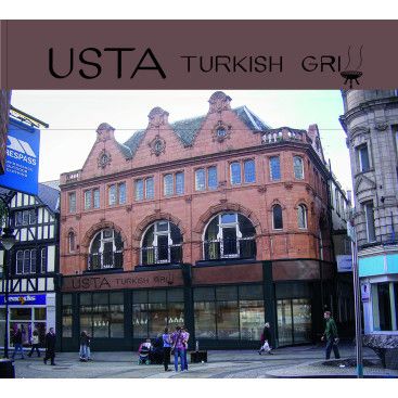 İngiltere'de Türk Restoranı -Tabela Logo yarışmasına tasarımcı yaseminglr tarafından sunulan  tasarım 