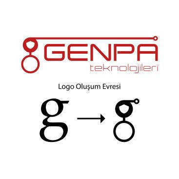 GENPA LOGOSUNU ARIYOR yarışmasına tasarımcı Chasso tarafından sunulan  tasarım 