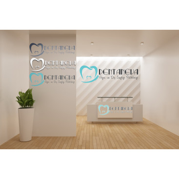 Diş kliniği için logo tasarımı yarışmasına tasarımcı ugursevi tarafından sunulan  tasarım 