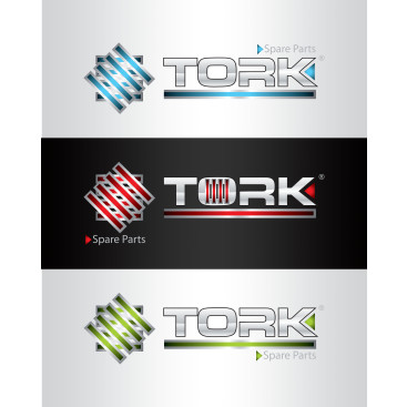 Otomotiv yedek parça logo tasarımı yarışmasına tasarımcı AyhaNN™ tarafından sunulan  tasarım 