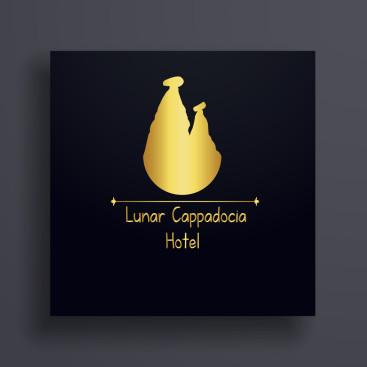 Kapadokya'da Hotel Logo ve Kurumsal Kiml yarışmasına tasarımcı Şevket tarafından sunulan  tasarım 