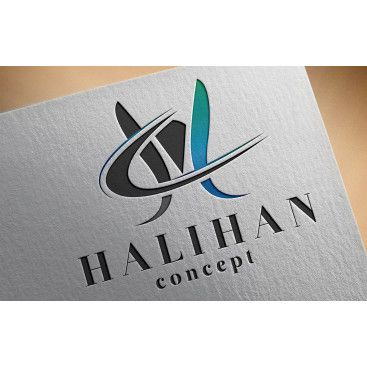 HALIHAN markası için logo ve tabela yarışmasına tasarımcı Creative_Director tarafından sunulan  tasarım 