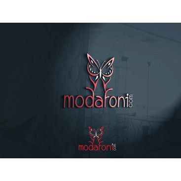 logo tasarımı modafoni.com yarışmasına tasarımcı GhostSpy tarafından sunulan  tasarım 