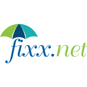 fixx.net sigorta logo amblem çalışması yarışmasına tasarımcı maksoy tarafından sunulan  tasarım 