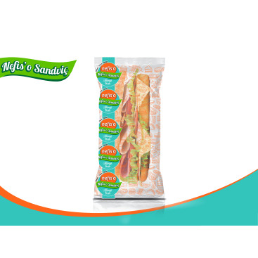 Nefis'o Paketlenmiş Sandviç yarışmasına tasarımcı joker tarafından sunulan  tasarım 