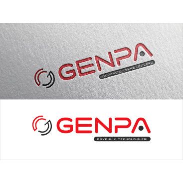 GENPA LOGOSUNU ARIYOR yarışmasına tasarımcı X266 tarafından sunulan  tasarım 