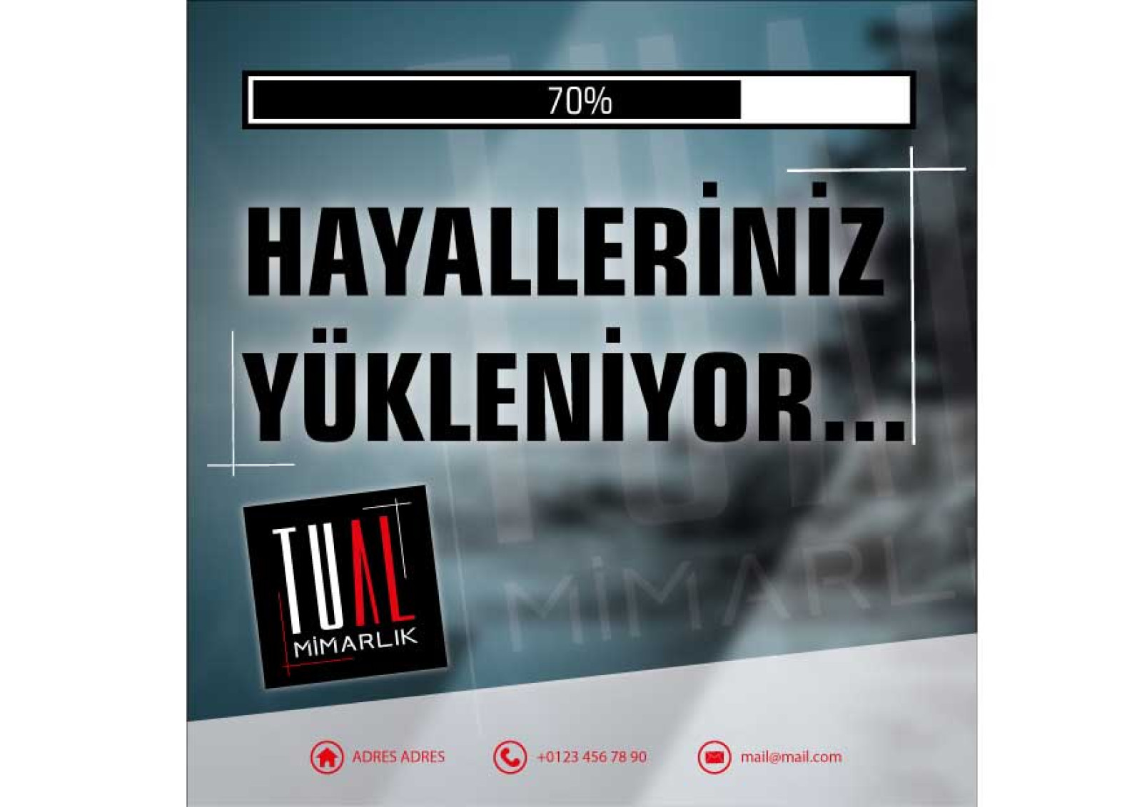 Tasarlayan yuygun-TUAL MİMARLIK - AFİŞ TASARIMI 