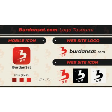 Burdansat.com yarışmasına tasarımcı srbykzn tarafından sunulan  tasarım 