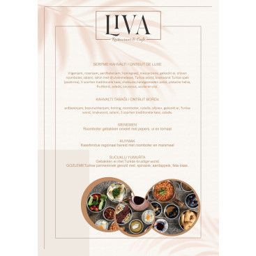 Restoran cafe tarzı menü tasarımı  yarışmasına tasarımcı yasemin esen tarafından sunulan  tasarım 