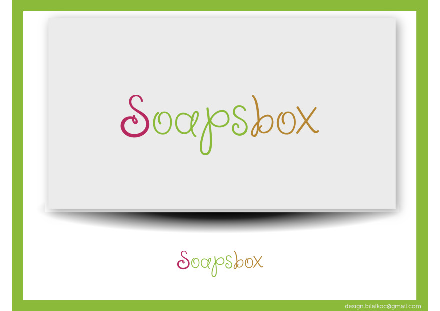 NATURAL - ORGANIC SOAPS yarışmasına tasarımcı BilalKoc tarafından sunulan  tasarım 