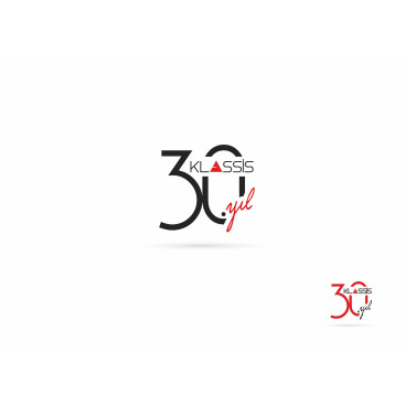 Klassis 30. Yıl Özel Logosu yarışmasına tasarımcı ASL REKLAM tarafından sunulan  tasarım 