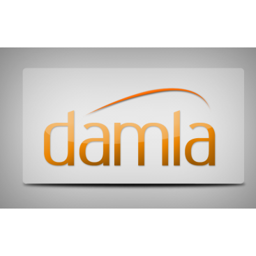 DAMLA Çikolata ve Şekerleme logo tasarım yarışmasına tasarımcı DirtyBlack tarafından sunulan  tasarım 