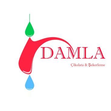 DAMLA Çikolata ve Şekerleme logo tasarım yarışmasına tasarımcı TeZCaN tarafından sunulan  tasarım 