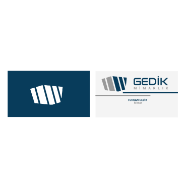 Mimarlık ofisi logo ve kartvizit tasarım yarışmasına tasarımcı 2N1K tarafından sunulan  tasarım