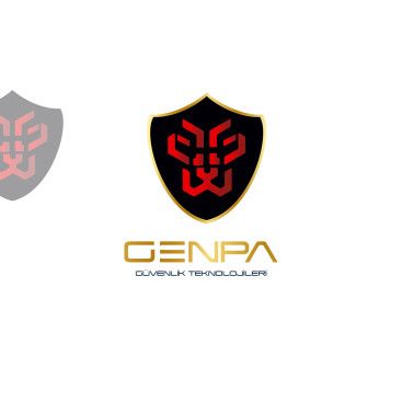GENPA LOGOSUNU ARIYOR yarışmasına tasarımcı hose tarafından sunulan  tasarım 
