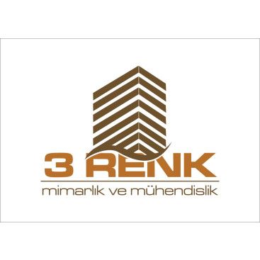 3 RENK MİMARLIK LOGO TASARIMI yarışmasına tasarımcı RΛPİDO tarafından sunulan  tasarım 