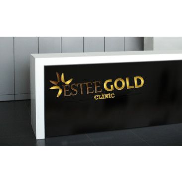 Estetik clinic merkezimize logo yarışmasına tasarımcı Vezir tarafından sunulan  tasarım 