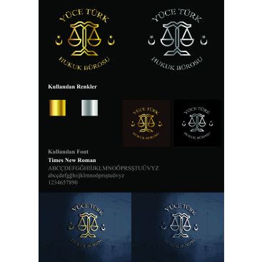 avukatlık ofisine logo ve kart tasarlama yarışmasına tasarımcı Designer Mert tarafından sunulan  tasarım 