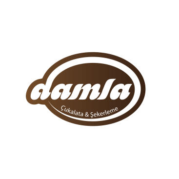 DAMLA Çikolata ve Şekerleme logo tasarım yarışmasına tasarımcı umutcoan tarafından sunulan  tasarım 