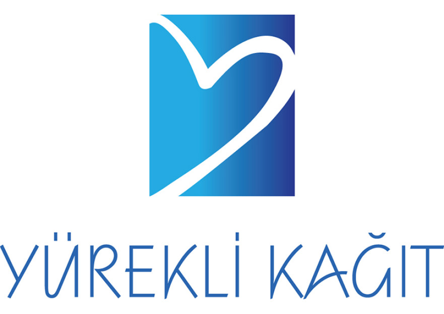 Yürekli Kağıt Yeni Logosunu Arıyor. yarışmasına tasarımcı mordizayn tarafından sunulan  tasarım 