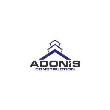 Adonis Construction Logo Tasarımı yarışmasına tasarımcı gokhandesignr tarafından sunulan  tasarım 