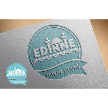 EDİRNE BEYAZ PEYNİRİ LOGOSUNU ARIYOR yarışmasına tasarımcı logoajansı tarafından sunulan  tasarım 