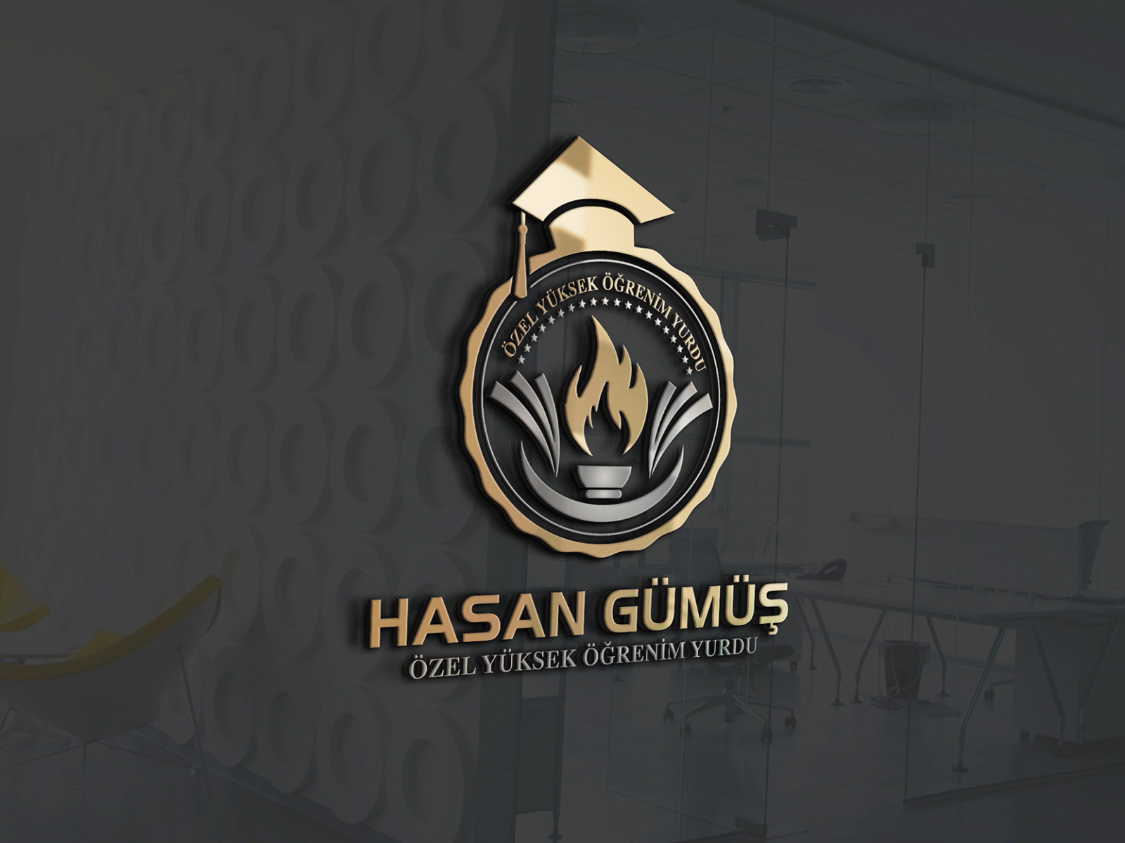 Tasarlayan AyhaNN™-YENİ AÇILACAK OLAN YURDUMUZA LOGO ARIYOR