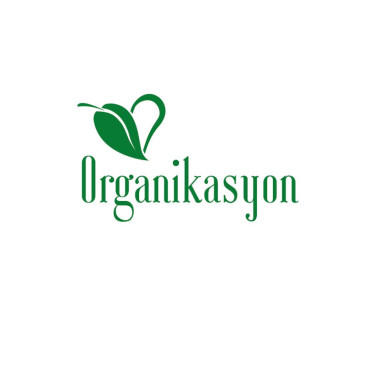 Organikasyon logo çalışması yarışmasına tasarımcı Green Cat tarafından sunulan  tasarım 