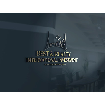 Uluslararası Emlak Sitesi Logo Arıyor yarışmasına tasarımcı Vezir tarafından sunulan  tasarım 