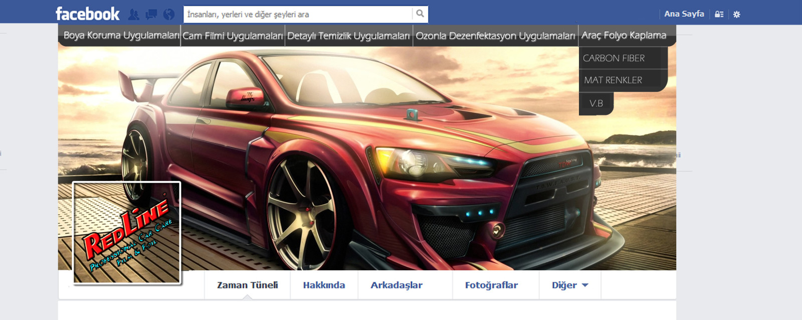 Tasarlayan ekrem-Redline Professional Car Care 