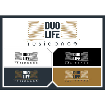 Rezidans için Logo Tasarımı yarışmasına tasarımcı BRK CREATIVE DESING tarafından sunulan  tasarım 
