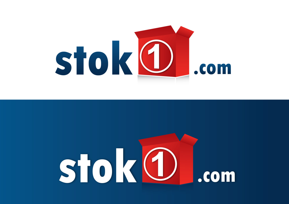 Tasarlayan Marina-STOK1.COM  E-TİCARET SİTESİ  LOGO 
