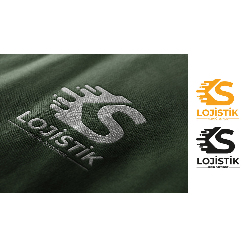 Lojistik şirket kurumsal logo 