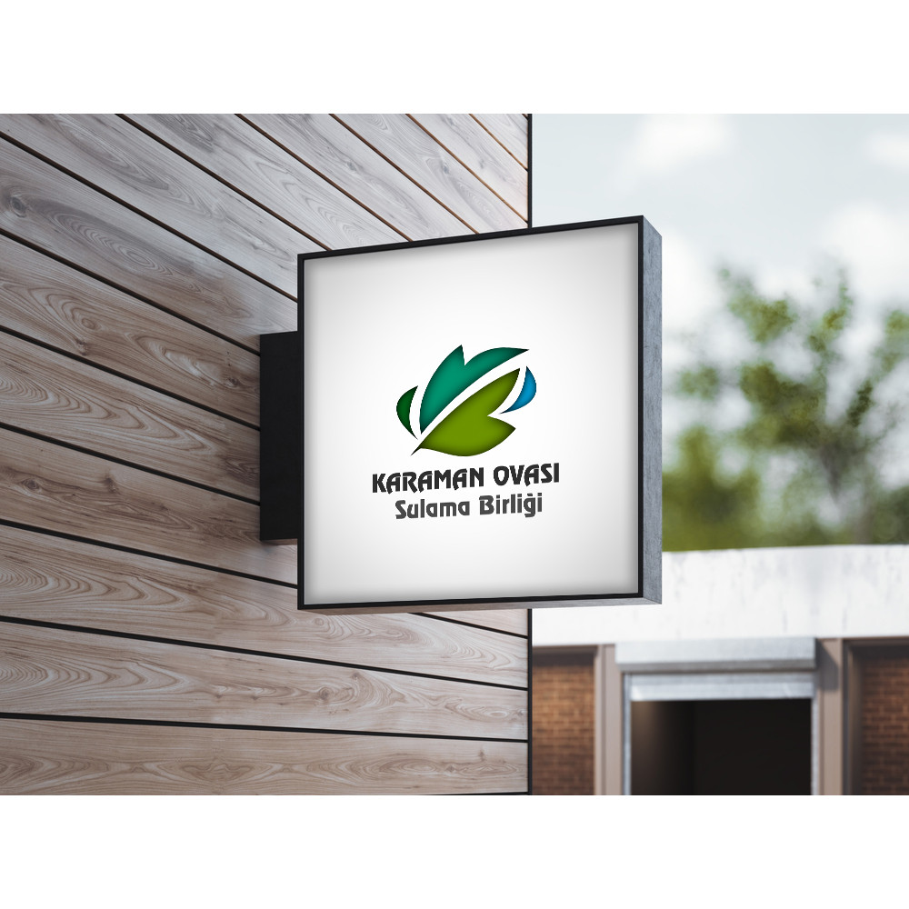 Sulama Birliği Logo Yarışması yarışmasına Burev tarafından girilen tasarım