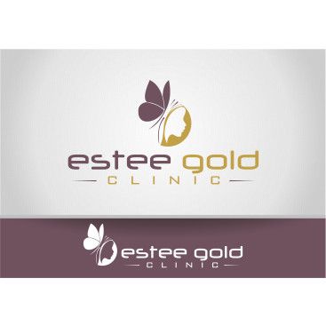 Estetik clinic merkezimize logo yarışmasına tasarımcı RΛPİDO tarafından sunulan  tasarım 
