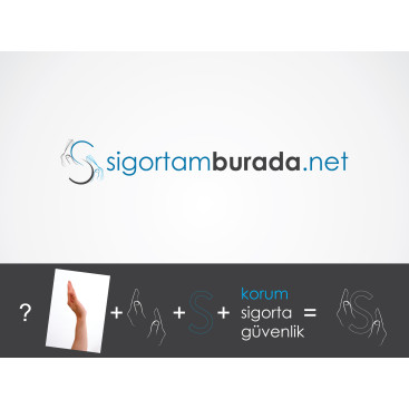 www.sigortamburada.net logo yarışmasına tasarımcı grfkismail tarafından sunulan  tasarım 