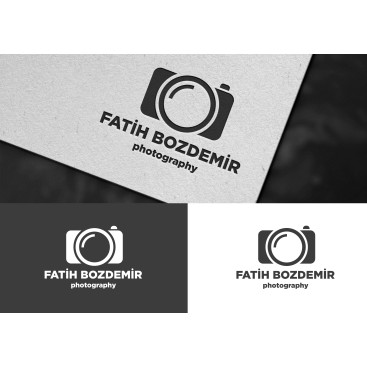 FATİH BOZDEMİR FOTOĞRAFÇI LOGO yarışmasına tasarımcı Hakan Alper tarafından sunulan  tasarım 